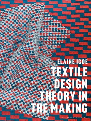 cover image of Textile Design Theory in the Making